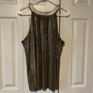 Gold, shimmer, dress tank